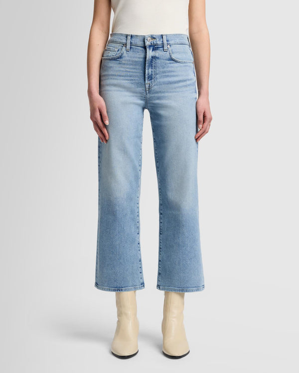 7 For All Mankind Luxe Vintage Cropped Alexa Jeans