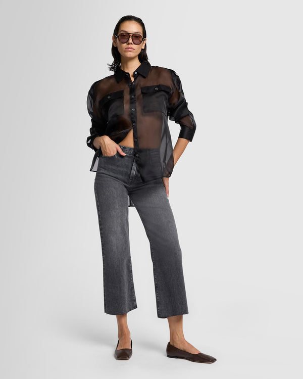 7 for all mankind Luxe Vintage Cropped Alexa Jeans