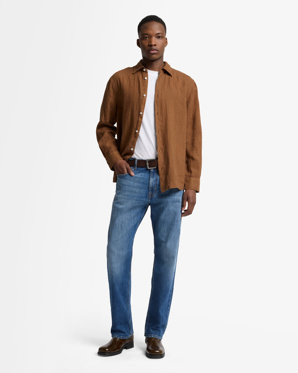 7 For All Mankind Lyocell Crewneck Tee Tees