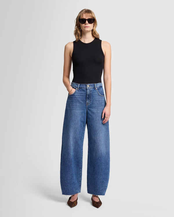 7 For All Mankind MANKIND Bonnie Barrel Leg Jeans