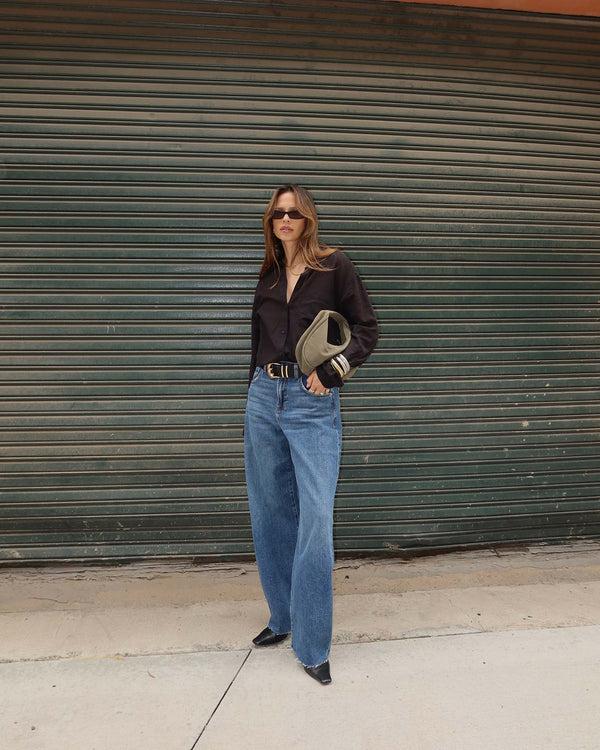 7 For All Mankind MANKIND Bonnie Barrel Leg Jeans