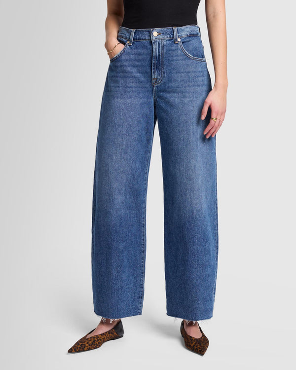 7 For All Mankind MANKIND Bonnie Barrel Leg Jeans