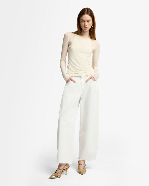 7 For All Mankind MANKIND Bonnie Barrel Leg Jeans