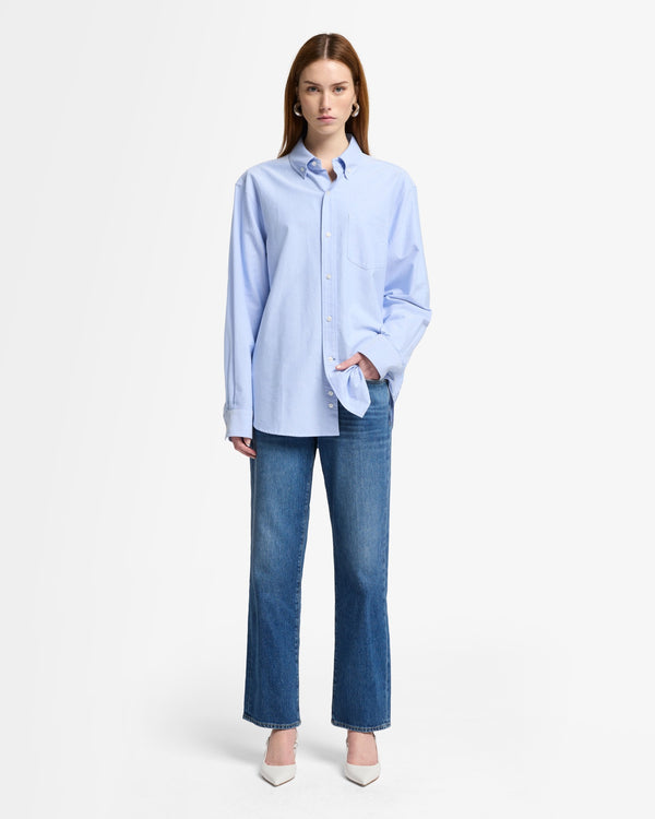 7 For All Mankind MANKIND Calie Straight Jeans