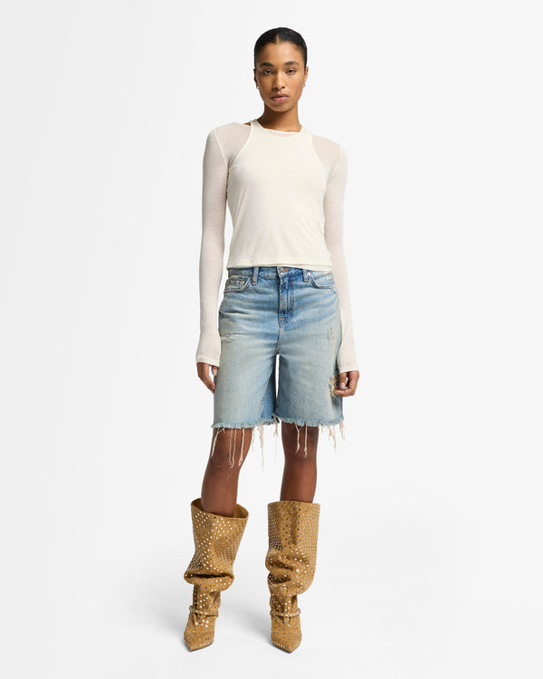 7 For All Mankind MANKIND Lola Shorts Shorts