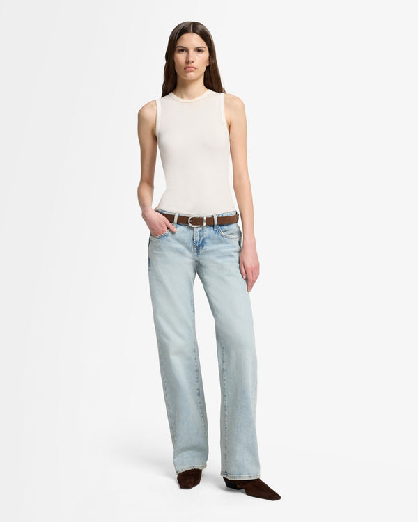 7 For All Mankind MANKIND Low Straight Jeans