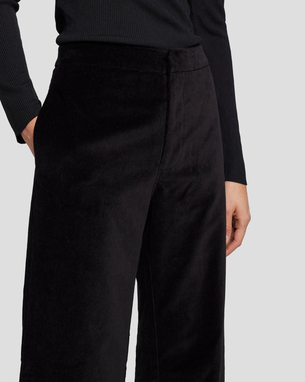 7 For All Mankind Modern Dojo Velvet Trouser Pants