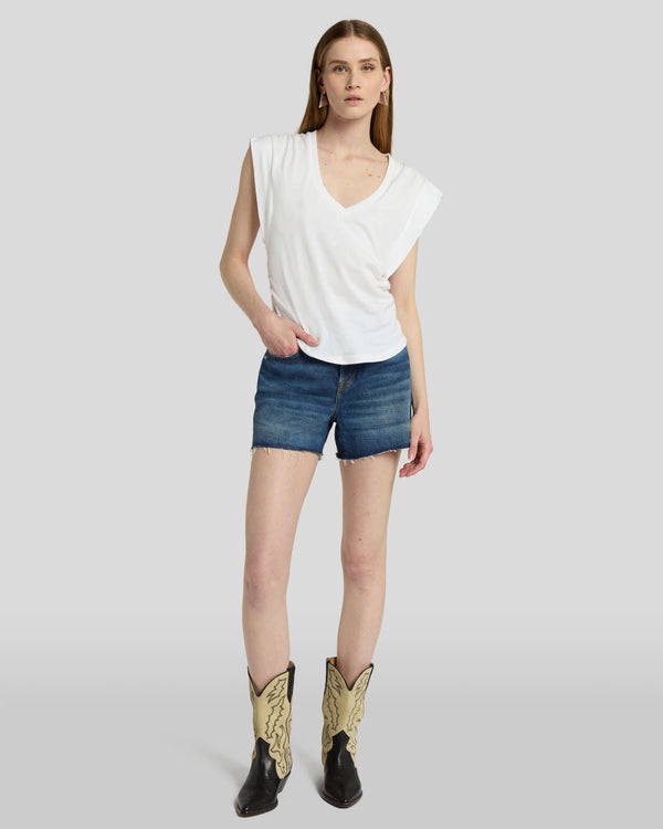 7 for all mankind Monroe Long Short Shorts