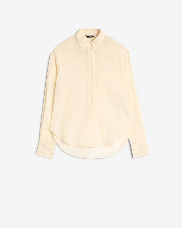 7 for all mankind Oversize Button Down Shirt Tops