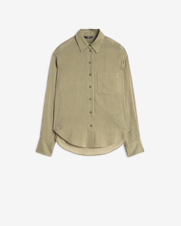 7 for all mankind Oversize Button Down Shirt Tops