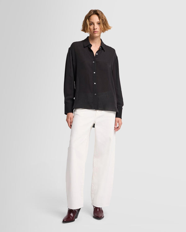 7 For All Mankind Oversized Button Up Tops