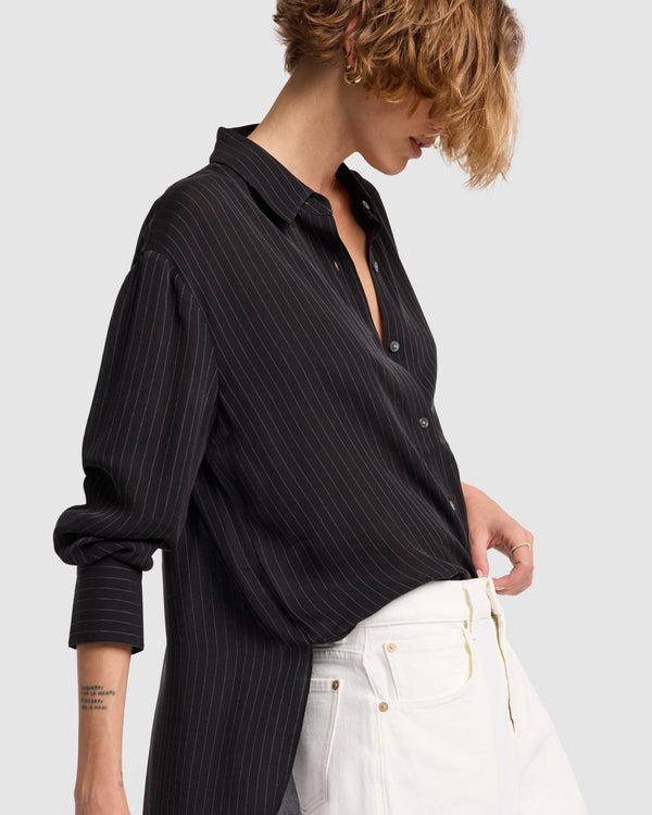 7 For All Mankind Oversized Button Up Tops