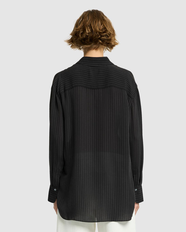 7 For All Mankind Oversized Button Up Tops