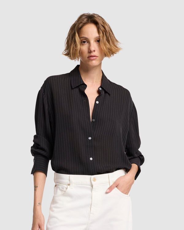 7 for all mankind Oversized Button Up Tops