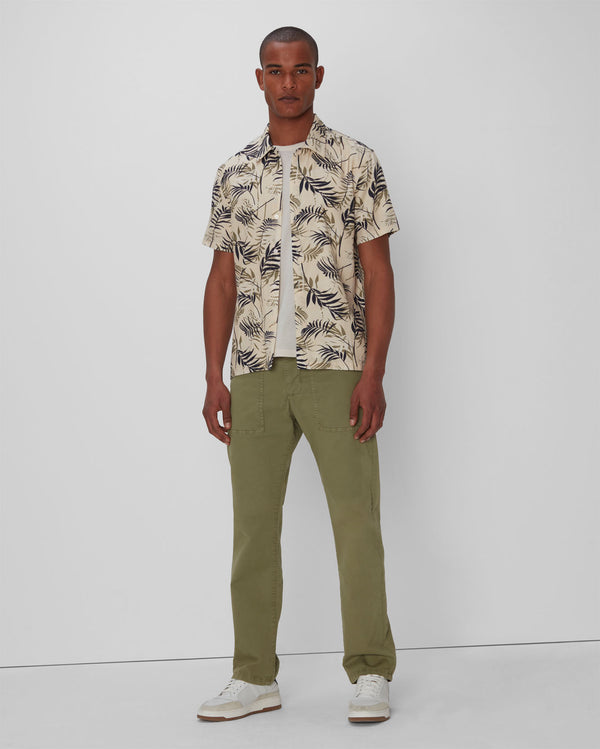 7 for all mankind Palm Print Camp Shirt Shirts