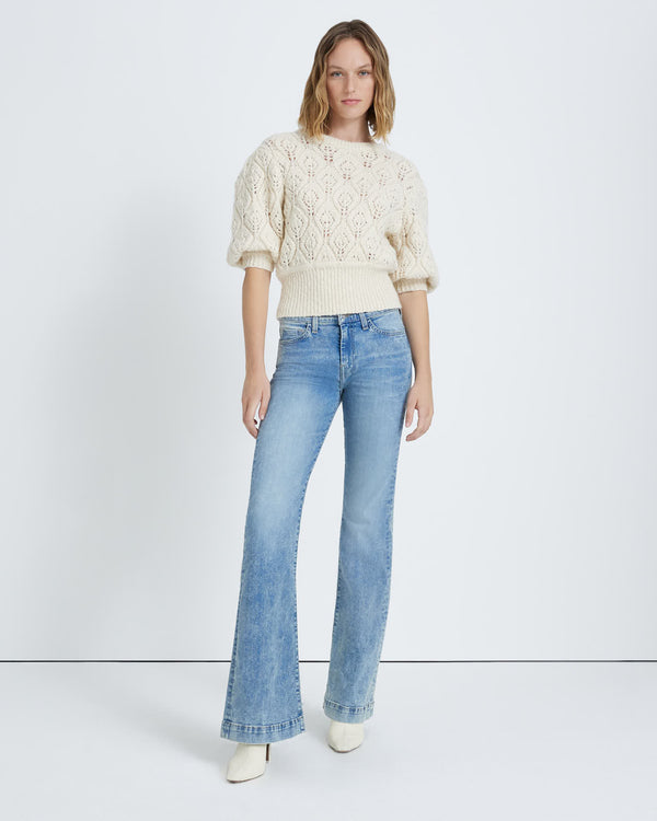 7 For All Mankind Pointelle Sweater Sweaters