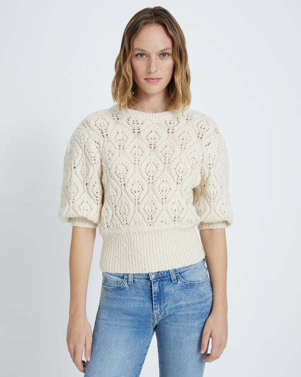 7 for all mankind Pointelle Sweater Sweaters