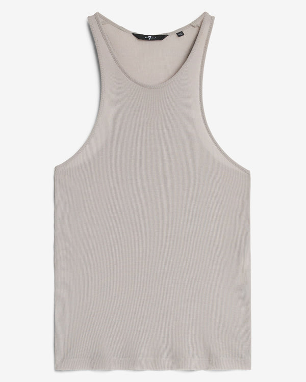 7 for all mankind Racer Front Tank Tops