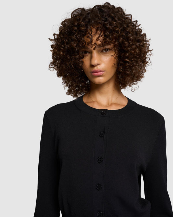 7 For All Mankind Ribbed Cardigan Sweaters