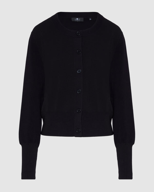 7 for all mankind Ribbed Cardigan Sweaters