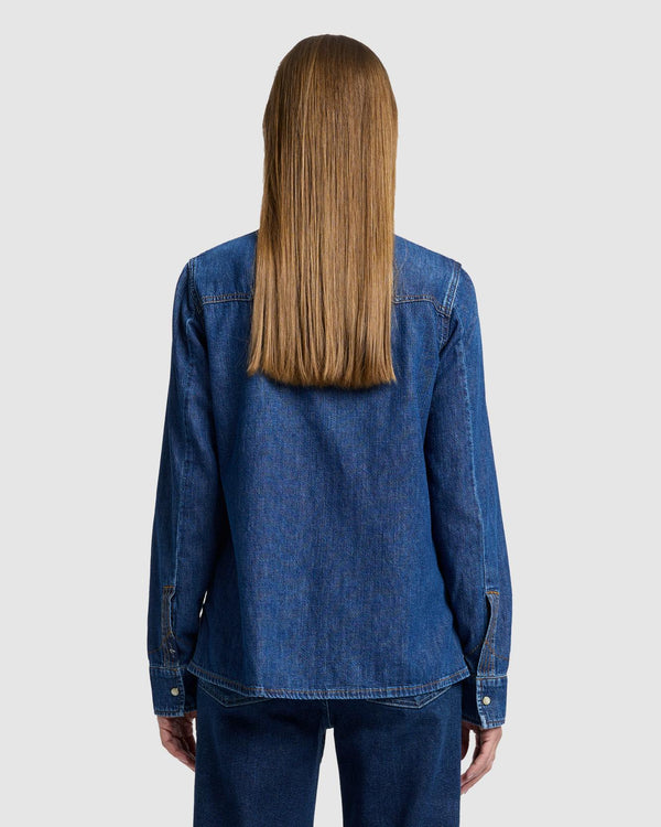 7 For All Mankind Rodeo Button Up Shirt Tops