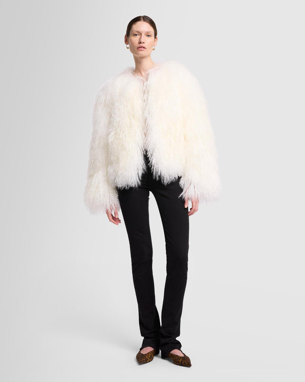 7 For All Mankind Shearling Fur Jacket Outerwear