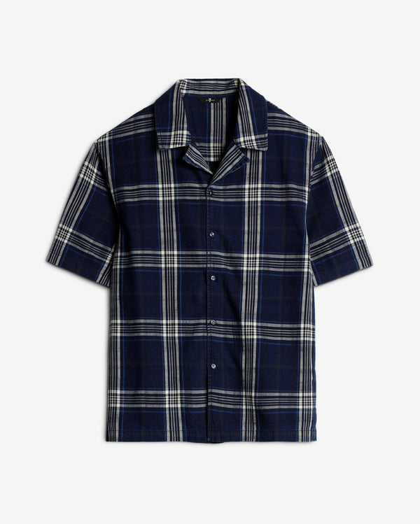 7 for all mankind Short Sleeve Camp Shirt Shirts