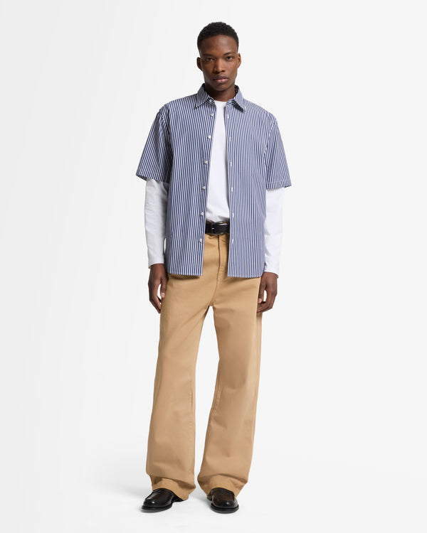 7 For All Mankind Short Sleeve Poplin Shirt Shirts