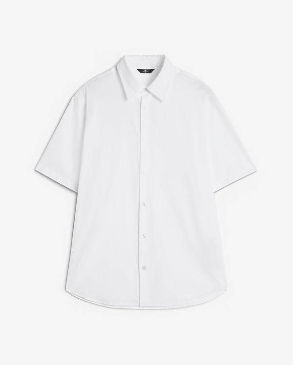 7 for all mankind Short Sleeve Poplin Shirt Shirts