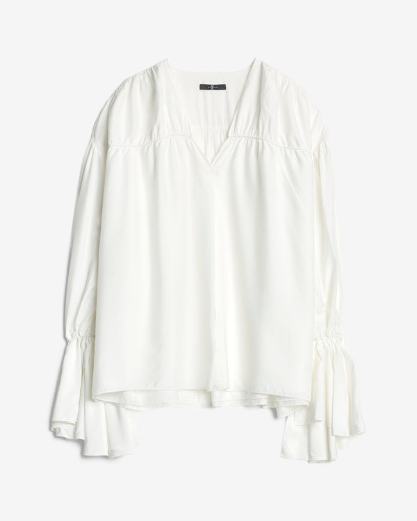 7 for all mankind Silk Blend Ariel Shirt Tops