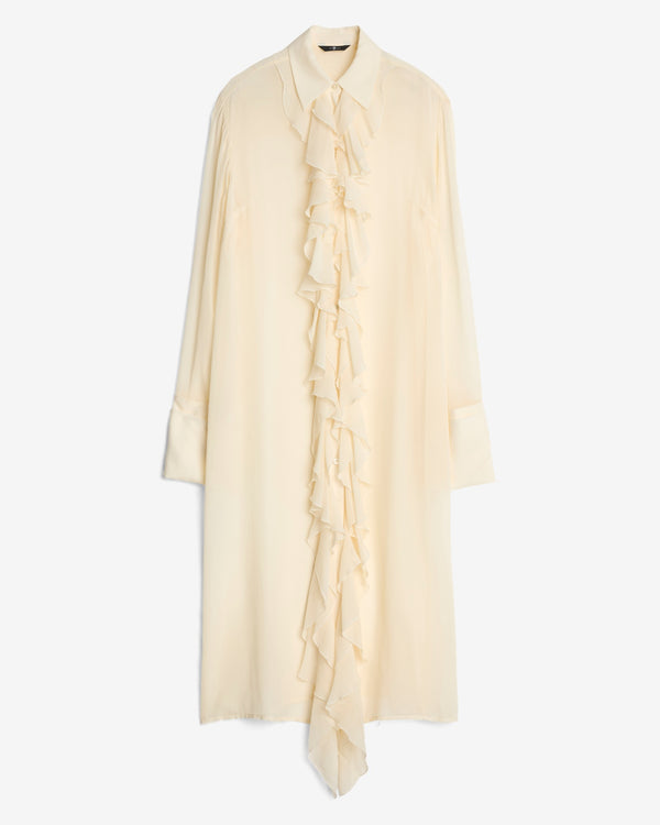 7 for all mankind Silk Ruffle Dress Dresses