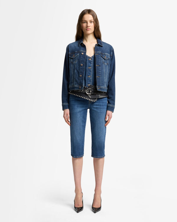 7 For All Mankind Slim Illusion Capri Jeans