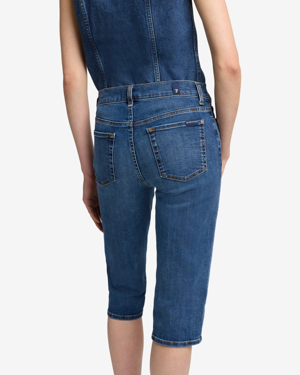 7 For All Mankind Slim Illusion Capri Jeans