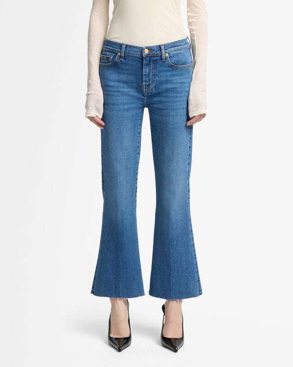 7 For All Mankind Slim Illusion Cropped Dojo Jeans