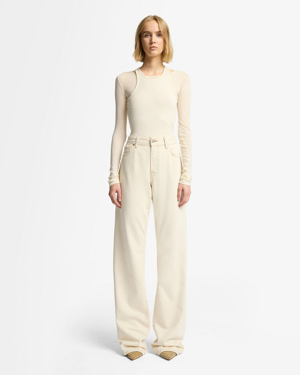 7 For All Mankind Straight Trouser Jeans