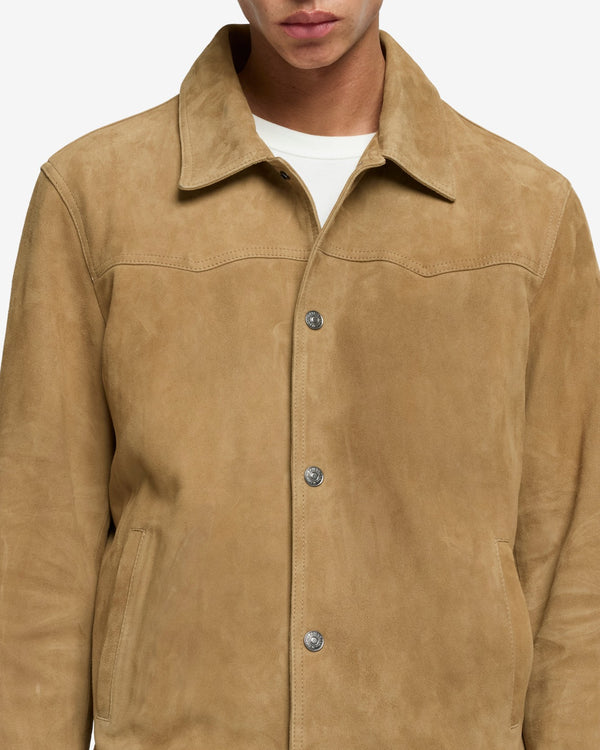 7 For All Mankind Suede Western Jacket Jackets