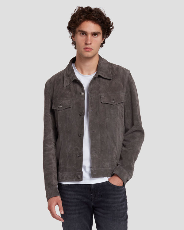 7 for all mankind Suede Western Jacket Jackets