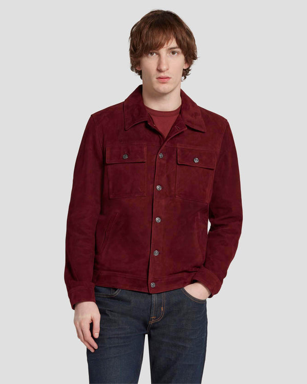 7 for all mankind Suede Western Jacket Jackets