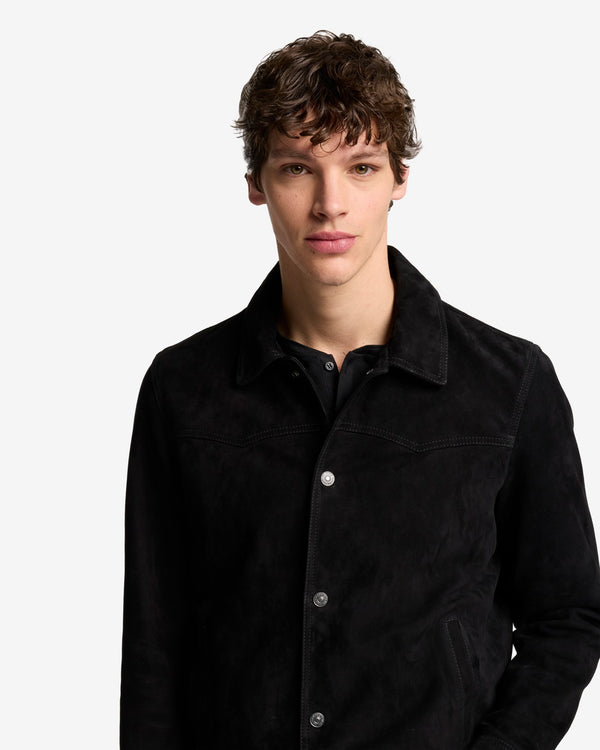 7 For All Mankind Suede Western Jacket Jackets