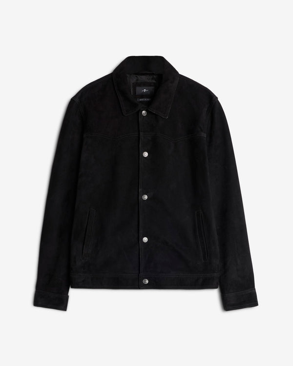 7 for all mankind Suede Western Jacket Jackets