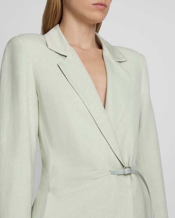 7 For All Mankind Tailored Linen Blazer Jackets
