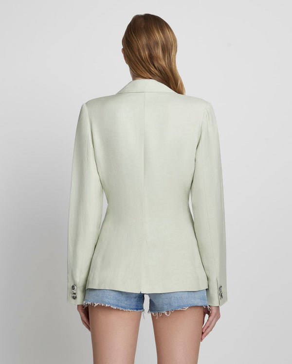 7 For All Mankind Tailored Linen Blazer Jackets