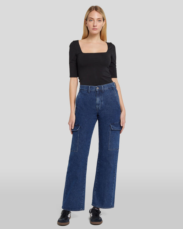 7 for all mankind Tess Cargo Jean Jeans