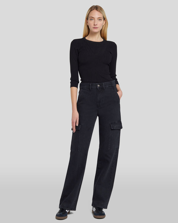 7 for all mankind Tess Cargo Jean Jeans