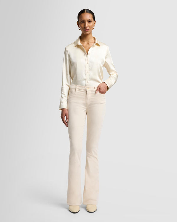 7 For All Mankind Velvet High Waist Ali Pants