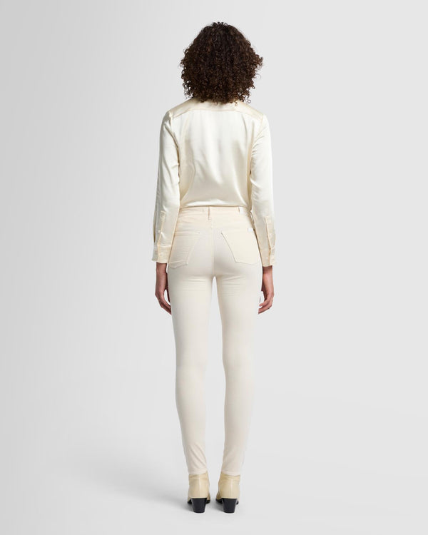 7 For All Mankind Velvet High Waist Skinny Pants