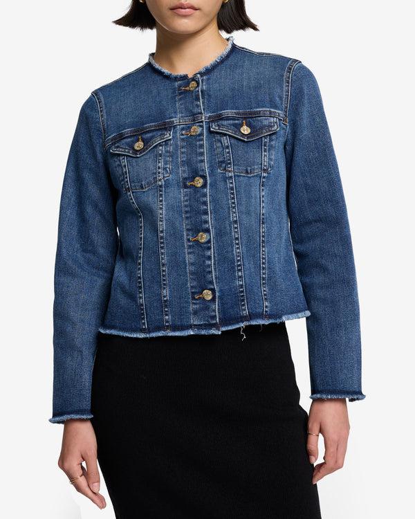 7 For All Mankind Vicky Denim Jacket Denim Jackets