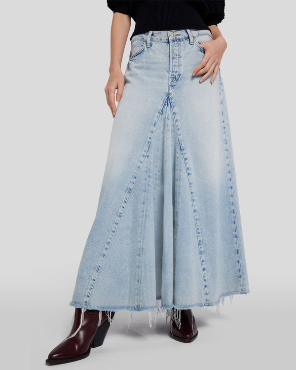 7 For All Mankind Western Maxi Skirt Skirts