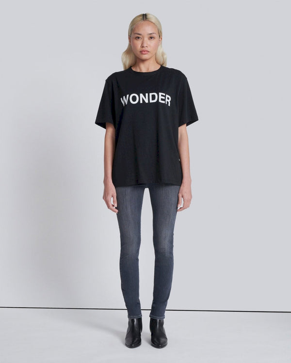 7 For All Mankind Wonder Graphic Tee Tops