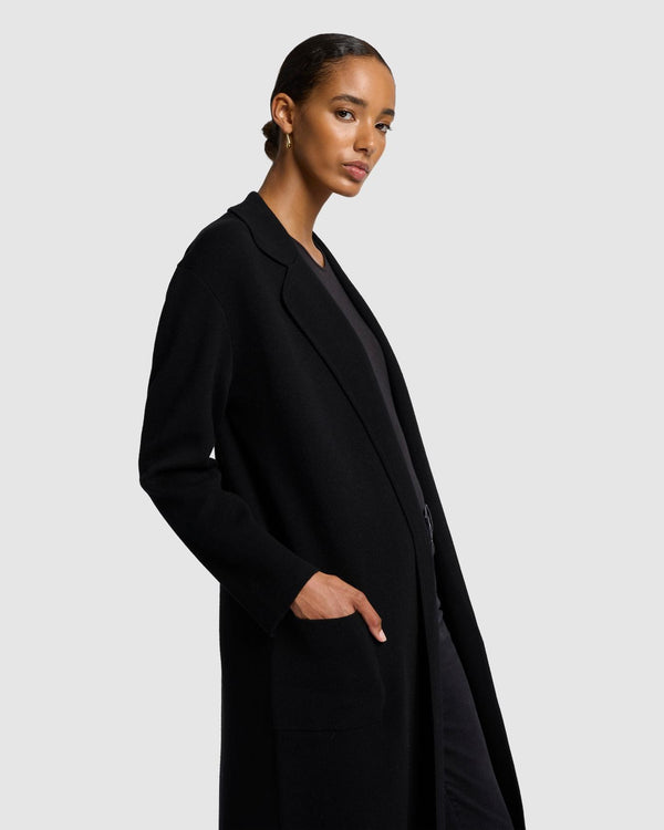7 For All Mankind Wool Overcoat Jackets